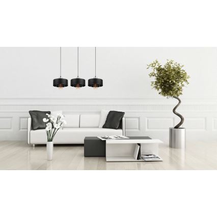 Люстра на тросе VEST 3xE27/60W/230V