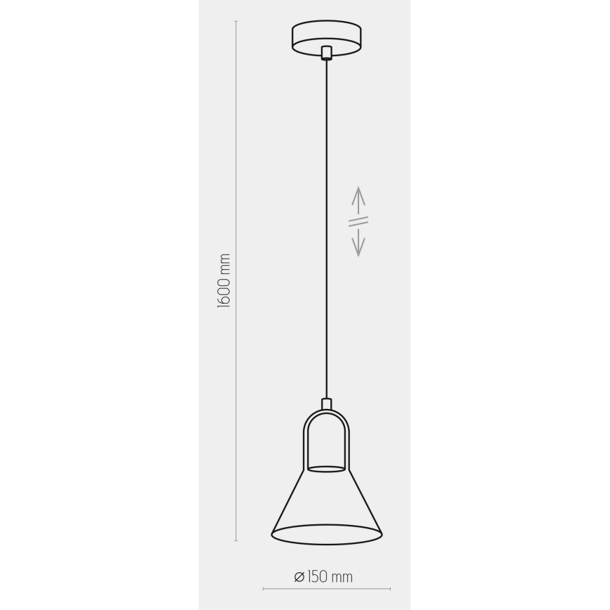 Люстра на тросе VICHY 1xGU10/10W/230V