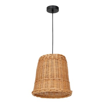 Люстра на тросе VIMINI 1xE27/40W/230V ротанг