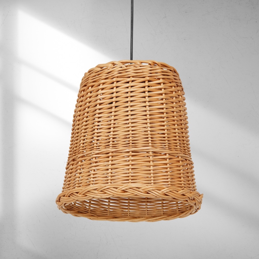 Люстра на тросе VIMINI 1xE27/40W/230V ротанг
