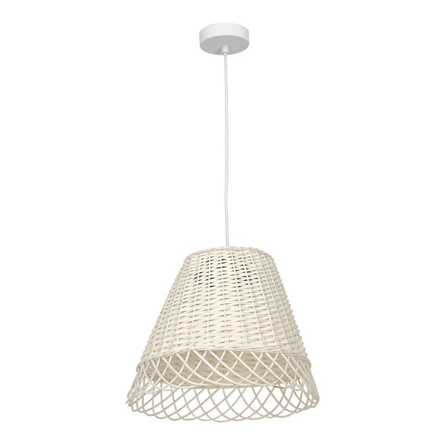Люстра на тросе VIMINI 1xE27/40W/230V ротанг