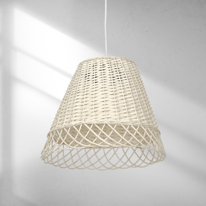 Люстра на тросе VIMINI 1xE27/40W/230V ротанг