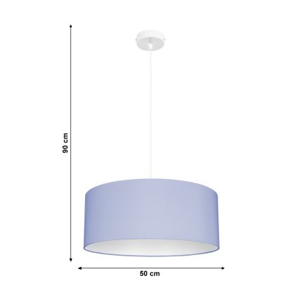 Люстра на тросе WERT 1xE27/60W/230V зеленая