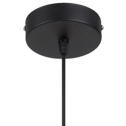Люстра на тросе WILL 1xE27/60W/230V черная