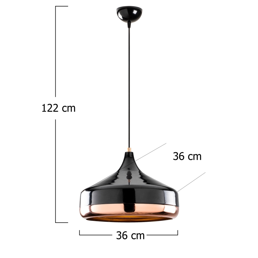 Люстра на тросе YILDO 1xE27/40W/230V