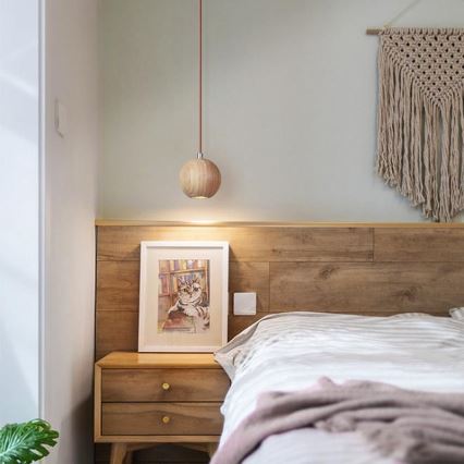 Люстра на тросі 1xGU10/10W/230V діам. 11 см масив/ясен