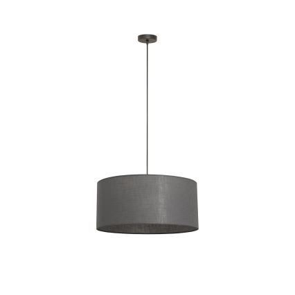 Люстра на тросі ALBA 1xE27/15W/230V, діаметр 40 см, сірий