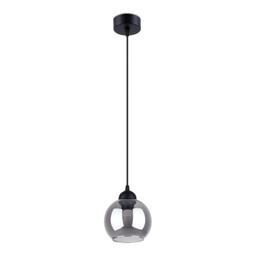 Люстра на тросі ALINO 1xE27/60W/230V чорна