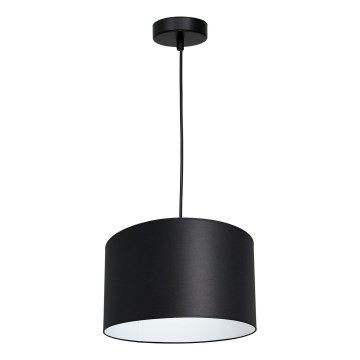 Люстра на тросі ARDEN 1xE27/60W/230V діам. 25 см чорний/білий