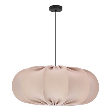Люстра на тросі CAFEE 1xE27/40W/230V діаметр 52 см бежева
