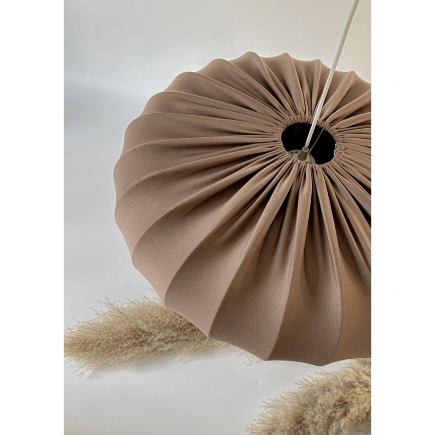 Люстра на тросі CAFEE 1xE27/40W/230V діаметр 52 см, коричнева