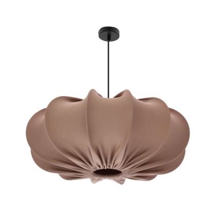 Люстра на тросі CAFEE 1xE27/40W/230V діаметр 52 см, коричнева