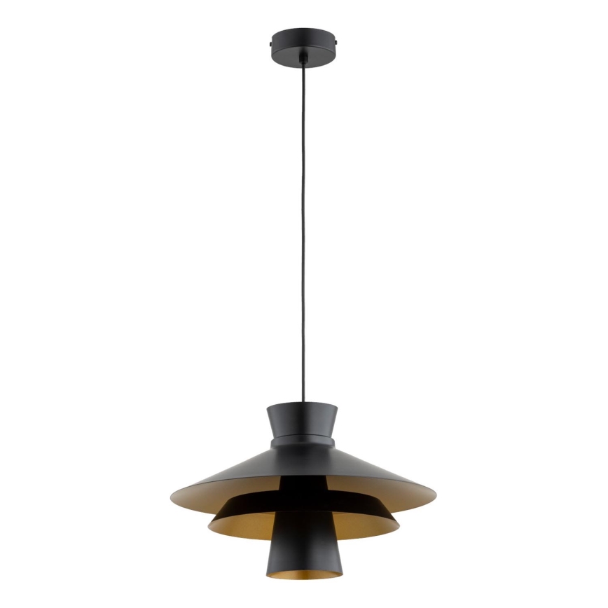 Люстра на тросі CELESTE 1xE27/15W/230V чорна