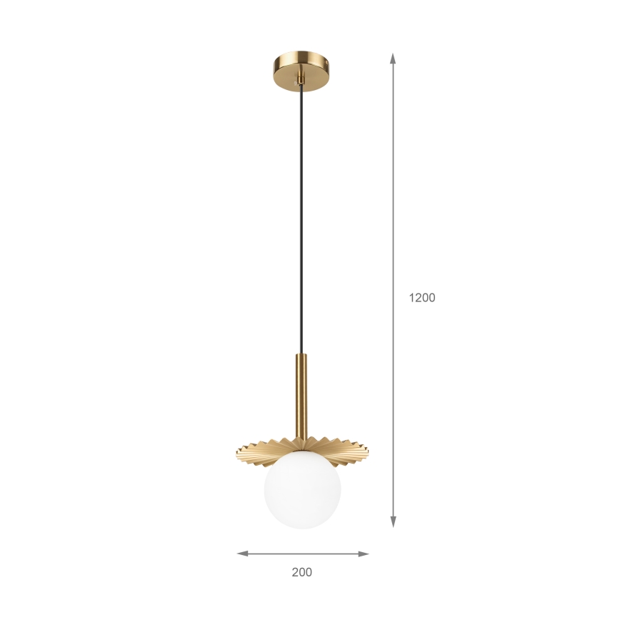 Люстра на тросі CHITA 1xG9/5W/230V золота