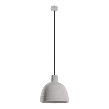 Люстра на тросі DAMASO 1xE27/60W/230V бетон