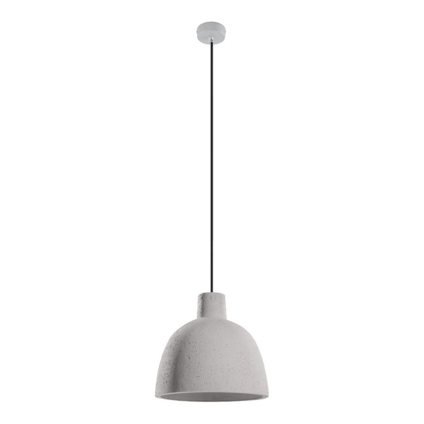 Люстра на тросі DAMASO 1xE27/60W/230V бетон
