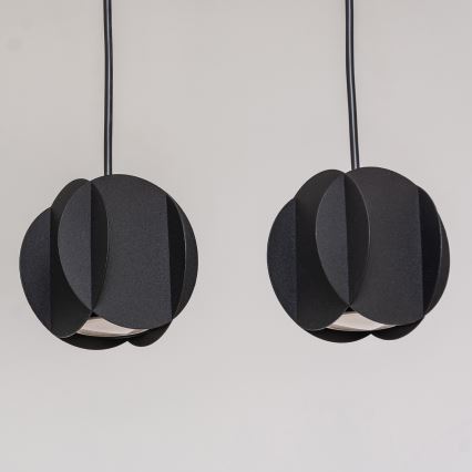 Люстра на тросі GAMBIT 4xGU10/10W/230V чорна