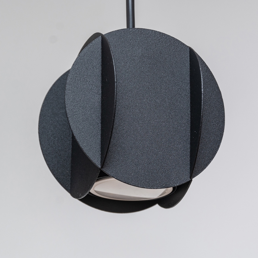 Люстра на тросі GAMBIT 4xGU10/10W/230V чорна