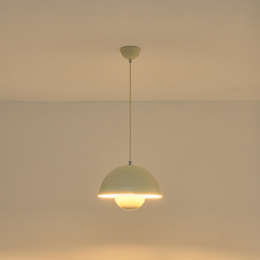 Люстра на тросі JARDEN 1xE27/15W/230V кремова