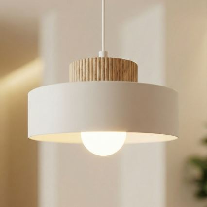 Люстра на тросі KIVI 1xE27/15W/230V біла