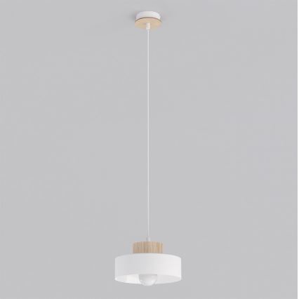 Люстра на тросі KIVI 1xE27/15W/230V біла