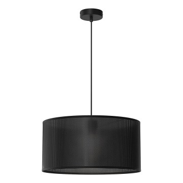 Люстра на тросі LOFT SHADE 1xE27/60W/230V діам. 40 см чорна