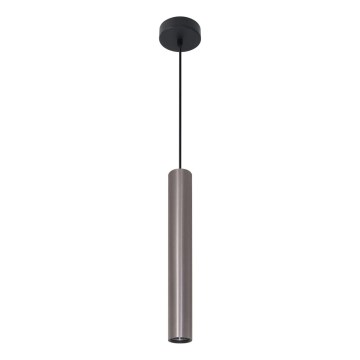 Люстра на тросі LUNGOMARE 1xGU10/10W/230V матовий хром