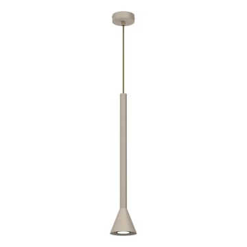 Люстра на тросі MAZZO 1xGU10/8W/230V бежева