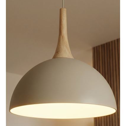 Люстра на тросі NAUTICA 1xGX53/12W/230V бежева