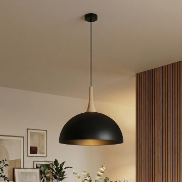 Люстра на тросі NAUTICA 1xGX53/12W/230V чорна