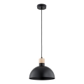 Люстра на тросі NEOMI 1xE27/15W/230V чорна
