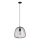 Люстра на тросі OVELLA 1xE27/15W/230V діаметр 36 см чорна