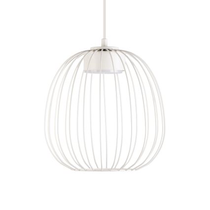 Люстра на тросі OVELLA 1xGX53/10W/230V, діаметр 25 см, кремова
