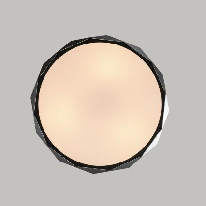 Люстра на тросі REUS, 3×E27, макс. 40 Вт, 230 В, діаметр 47 см, чорна