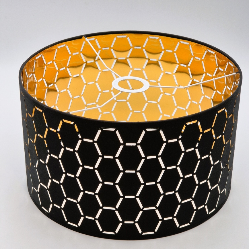 Люстра на тросі ULLE 1xE27/15W/230V чорна