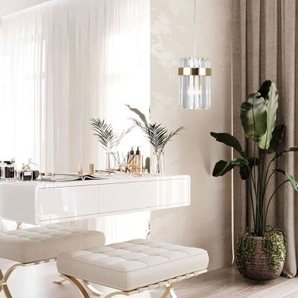 Люстра на тросі VETRO 1xE14/10W/230V золота