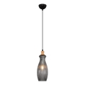 Люстра на веревке BOTTLE 1xE14/4W/230V дымчатая