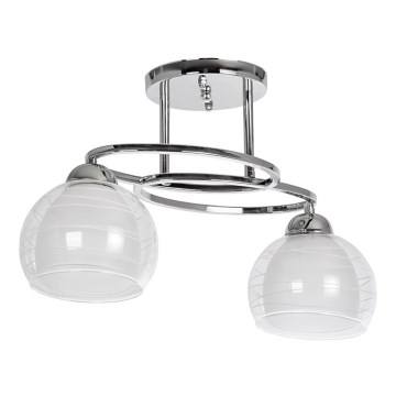 Люстра на жердині 2xE27/60W/230V