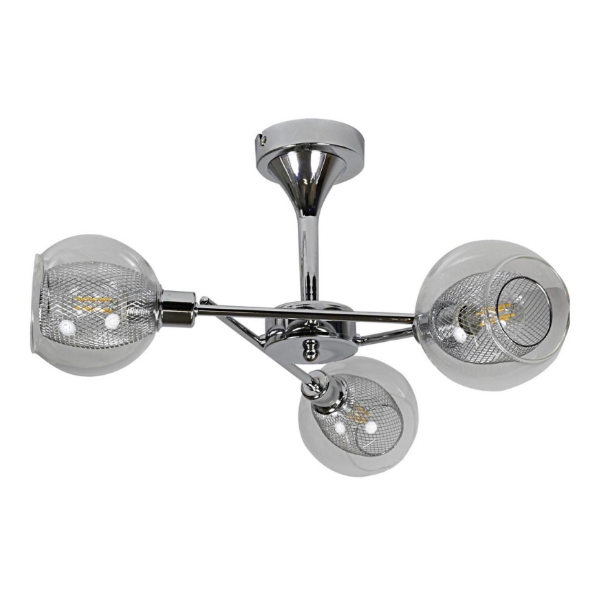 Люстра на жердині OZZO 3xE14/40W/230V