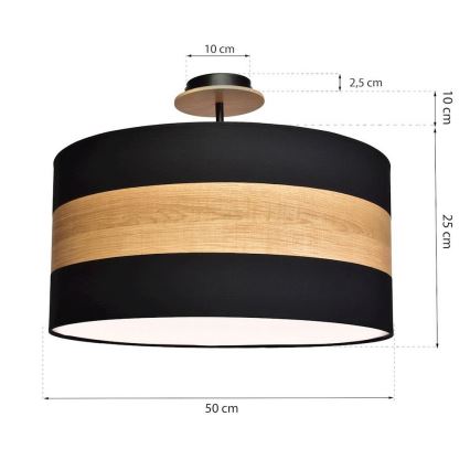 Люстра на жердині TERRA 1xE27/60W/230V