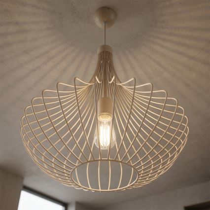 Люстра на кабелі BALERINA 1xE27/15W/230V бежева