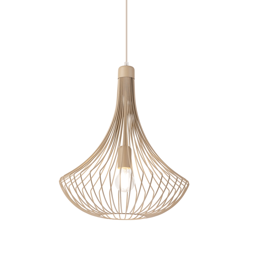 Люстра на кабелі BALERINA 1xE27/15W/230V бежева