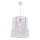 Люстра на канаті NESS MACRAME 1xE27/40W/230V біла