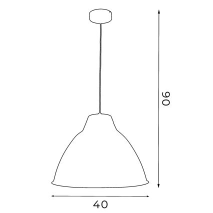 Люстра SKAL 1xE27/60W/230V