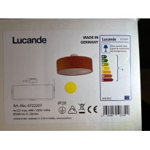 Lucande - Потолочный светильник GALA 4xE27/40W/230V
