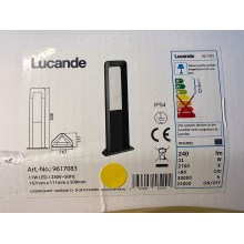 Lucande - Светодиодная уличная лампа SECUNDA LED/11W/230V IP54