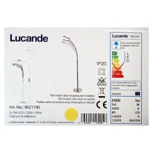 Lucande - Світлодіодний торшер з регулюванням яскравості CATRIONA 5xLED/5W/230V