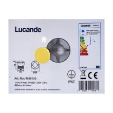 Lucande - Уличный встроенный светильник EDWINA 1xGU10/6W/230V IP67