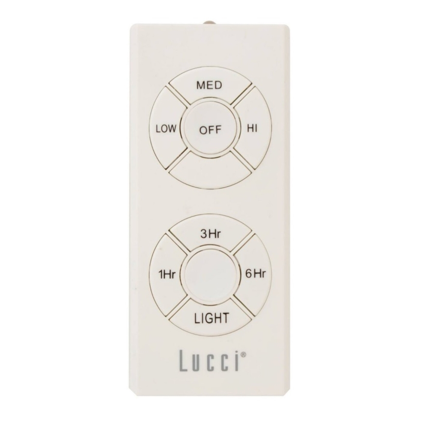 Lucci Air 210334 - Потолочний вентилятор AIRFUSION QUEST 1xE27/60W/230V дерево/матовий хром + дистанційне керування