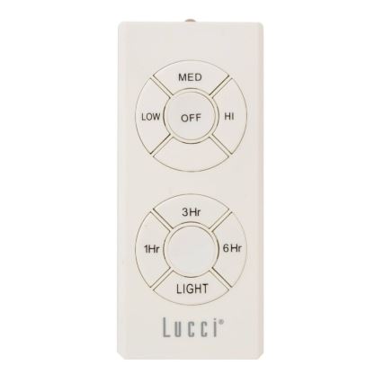 Lucci Air 210334 - Потолочный вентилятор AIRFUSION QUEST 1xE27/60W/230V дерево/матовый хром + дистанционное управление